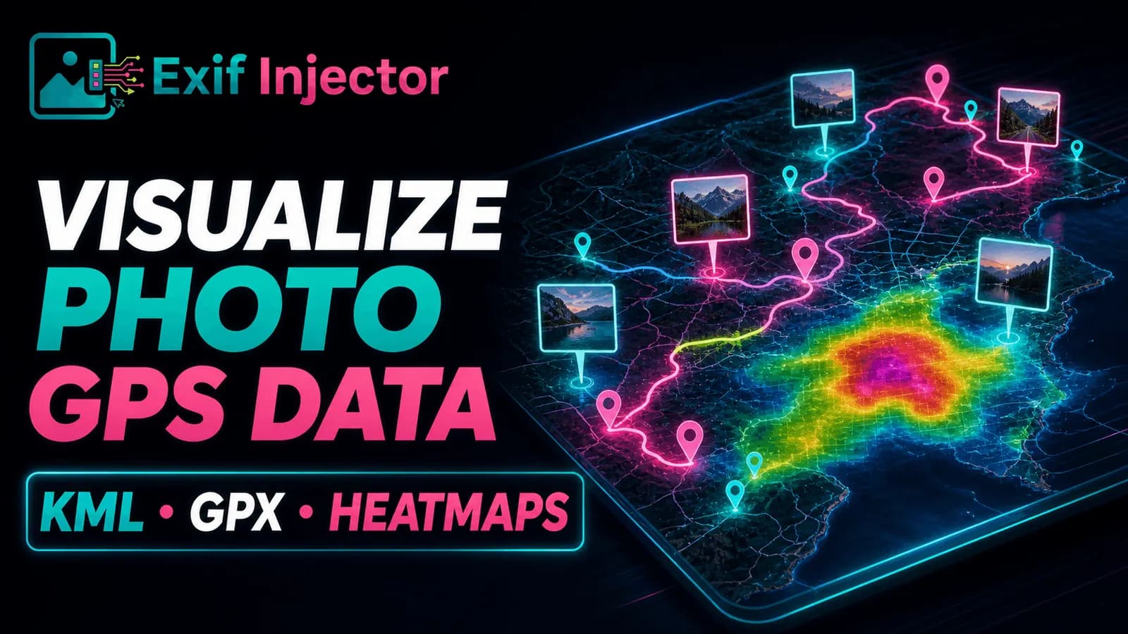 How to Visualize GPS Data from Photos on a Map — KML, GPX & Heatmaps (2026)